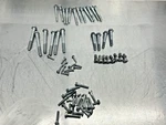 2021 Ski Doo 600R Etec Gen 4 Top End Cylinder Head Jug Bolt Exaust Hardware Used. Price: $34.95.