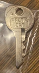 New Genuine Oem Nos Vintage Arctic Cat Ignition Key D Part 0109-355. Price: $5.99.