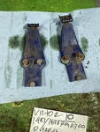 1997 1998 Polaris Rmk 700 Left & Right Hood Hinge Pair Used. Price: $18.00.