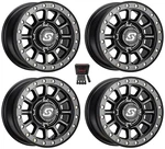 Sedona Sano Beadlock 15X6 Utv Wheels Black Can-am Defender (4) New. Price: $950.28.