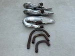 1998 Ski-doo Formula Iii 600 Exhaust Pipes Expansion Chambers Mid Tail Set Used. Price: $249.99.