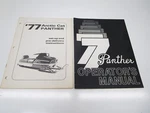 Arctic Cat '77 Panther Operators Manual & Set-up Pre-delivery Instructions New. Price: $60.00.