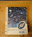 Yamaha 1998 Snowmobile Technical Update Manual Oem LIT-12468-00-98 Used. Price: $28.92.