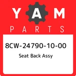 8CW-24790-10-00 Yamaha Seat Back Assy 8CW247901000, New Genuine Oem Part. Price: $192.53.