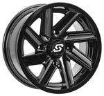 A85B-47037-52S Sedona Chopper Wheel 14X7 4/137 5+2 (+10MM) Black New. Price: $75.00.
