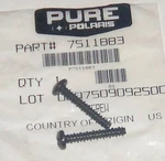 Polaris Pure Oem Nos Snowmobile Atv Pwc Bolt Pack Of Two 2 7511883 New. Price: $7.89.