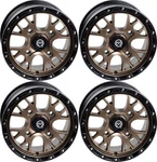 Atv/utv Wheels Set 15IN Moose 545X Bronze 4/110 4+3 Vik New. Price: $743.80.