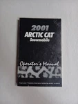 2001 Arctic Cat Snowmobile Operators Manual (part # 2256 279) Used. Price: $12.95.
