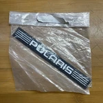 Polaris New Oem 5430979-133 Black White Snowmobile Emblem Nos. Price: $24.95.