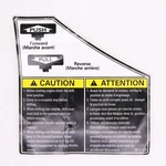 Reverse Decal Part Number 3611-026 For Arctic Cat New. Price: $44.99.
