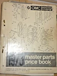 Omc Master Parts Price Book 1973 Outboard Gebraucht. Price: $52.34.
