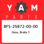 8FS-25872-00-00 Yamaha Hose, Brake 1 8FS258720000, New Genuine Oem Part. Price: $63.79.