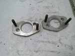 Vintage Tillotsen Hd Snowmobile Carburetor Intake Adapters 3" 2.5" Used. Price: $45.00.