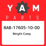 8AB-17605-10-00 Yamaha Weight Comp 8AB176051000, New Genuine Oem Part. Price: $123.85.
