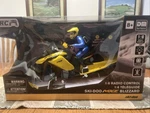 Nib Ski-doo Mxz Blizzard 1:6 Scale Rc Snowmobile Real Replicas 1500MAH Lithium New. Price: $499.00.