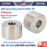 Titanium Qrs Secondary Clutch Roller Kit For Ski Doo 600 800 And 850S Snowmobile New. Price: $33.83.
