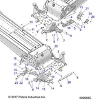 Polaris 1024363 Left Hand Clip W/ Stud Xc Titan Sp Prostar Military 800 S4 155 New. Price: $417.95.