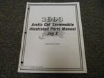 1993 Arctic Jag Z Snowmobile Illustrated Parts Catalog Manual 0650-245 Used. Price: $55.05.