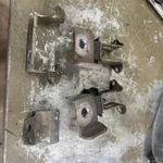 Yamaha 600 700 Triple Snowmobile Engine Mounts Brackets Vmax Venture Sxr Used. Price: $30.00.