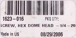 Hex Screw (pack Of 3) Part Number 1623-016 For Arctic Cat New. Price: $12.99.