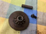 3459 Yamaha FJ1200 3CV 1989 Starter Motor Idler Gear Cog Wheel And Parts Used. Price: $27.06.