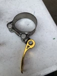 New Gutterpro Quick-release Pole Clamp Aluminum Oob Ex Rad Open. Price: $14.99.
