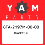 8FA-2197M-00-00 Yamaha Bracket, 6 8FA2197M0000, New Genuine Oem Part. Price: $21.43.