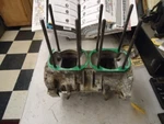 Ski Doo Crankcase Block Housing 420887794 1998-2000 Scandic Touring Formula 503 Used. Price: $132.95.