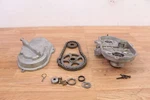 1998 Ski-doo Formula 500 Chain Case With Cover & Sprockets 23/43T Used. Price: $99.00.