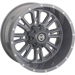 Moose Wheel - 399X Front Gray 14X7 4/136 4+3 399MO147136KG4 New. Price: $118.95.
