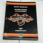 Ski-doo 1981 Bombardier Snowmobiles Supplement Workshop Service Repair Manual Acceptable. Price: $29.99.