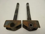 1968 Polaris Colt Deluxe 372 Front Ski Steering Spindles Pair Left Right Used. Price: $36.76.