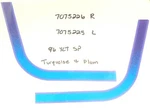 Polaris Pure Oem Nos 96 Xlt Turquoise & Plum Stickers 7075226 7075225L New. Price: $7.89.