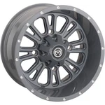 Moose Gray Rear 399X 12X8 Wheel - 399MO128110KG4 New. Price: $118.95.
