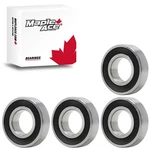 6206-2RS Ball Bearing 30X62X16MM Rubber Sealed (qty 4) New. Price: $25.95.