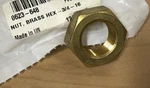 New Oem Arctic Cat 0623-648 Brass Hex Nut 3/4-16. Price: $14.99.