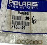 6PK Oem Polaris 3130949 Snowmobile Carburetor Washers 1999-2007 Models Nos New. Price: $29.99.