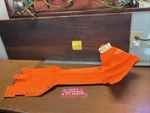Belly Pan Orange # 3606-867 Arctic Cat 2007 M8 Black Efi 162 Track Snowmobile Used. Price: $40.69.