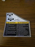 Arctic Cat Snowmobile Reverse Decal 3611-026 New. Price: $20.00.