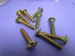 Vintage Polaris Snowmobile Carriage Bolt 7512262 (9) New. Price: $12.00.