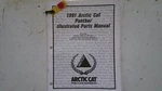 Arctic Cat Snowmobile Illustrated Parts Manual 1991 Panther Oem # 2254-651 M181 Used. Price: $10.00.