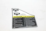 Nos Oem 1998-2007 Arctic Cat Snowmobile Reverse Decal 3611-026 New. Price: $37.99.