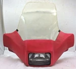 Yamaha Headlight Fairing Windshield Assembly Phazer 480 Exciter 86F-77231-00-00 Used. Price: $145.00.