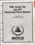 1991 Arctic Cat Snowmobile Jag Afs Parts Manual P/n 2254-650. Price: $16.99.
