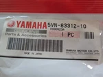 Yamaha Flasher Lens 5VN-83312-10 Nos (O5C-5-2) New. Price: $12.00.
