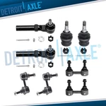 8PC Front Rear Sway Bars Lower Ball Joints Tie Rods Subaru Forester Impreza New. Price: $66.00.