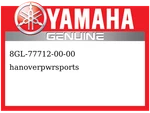 Yamaha Oem Part 8GL-77712-00-00 Panel, Instrument New. Price: $77.99.