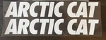Arctic Cat Zrt 580 600 800 900 Seat Graphics Decals Iron Snowmobile New. Price: $40.00.