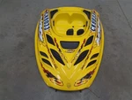 1999 Ski Doo Mxz 600 Zx Chassis Hood Shroud Front Engine Cover W Vents & Hinge Used. Price: $47.99.