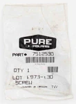 Genuine Polaris Bolt Part Number - 7512530 New. Price: $12.99.